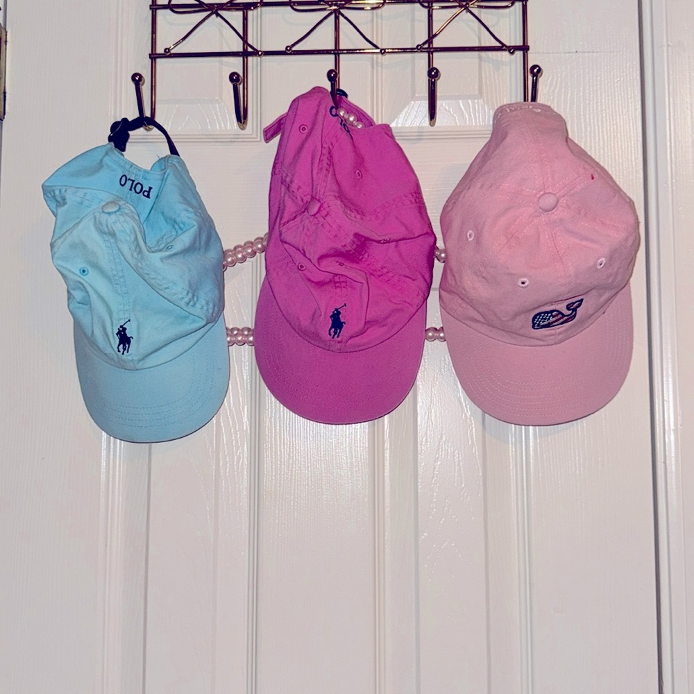 RAPLH LAUREN AND VINEYARD HAT TRIO